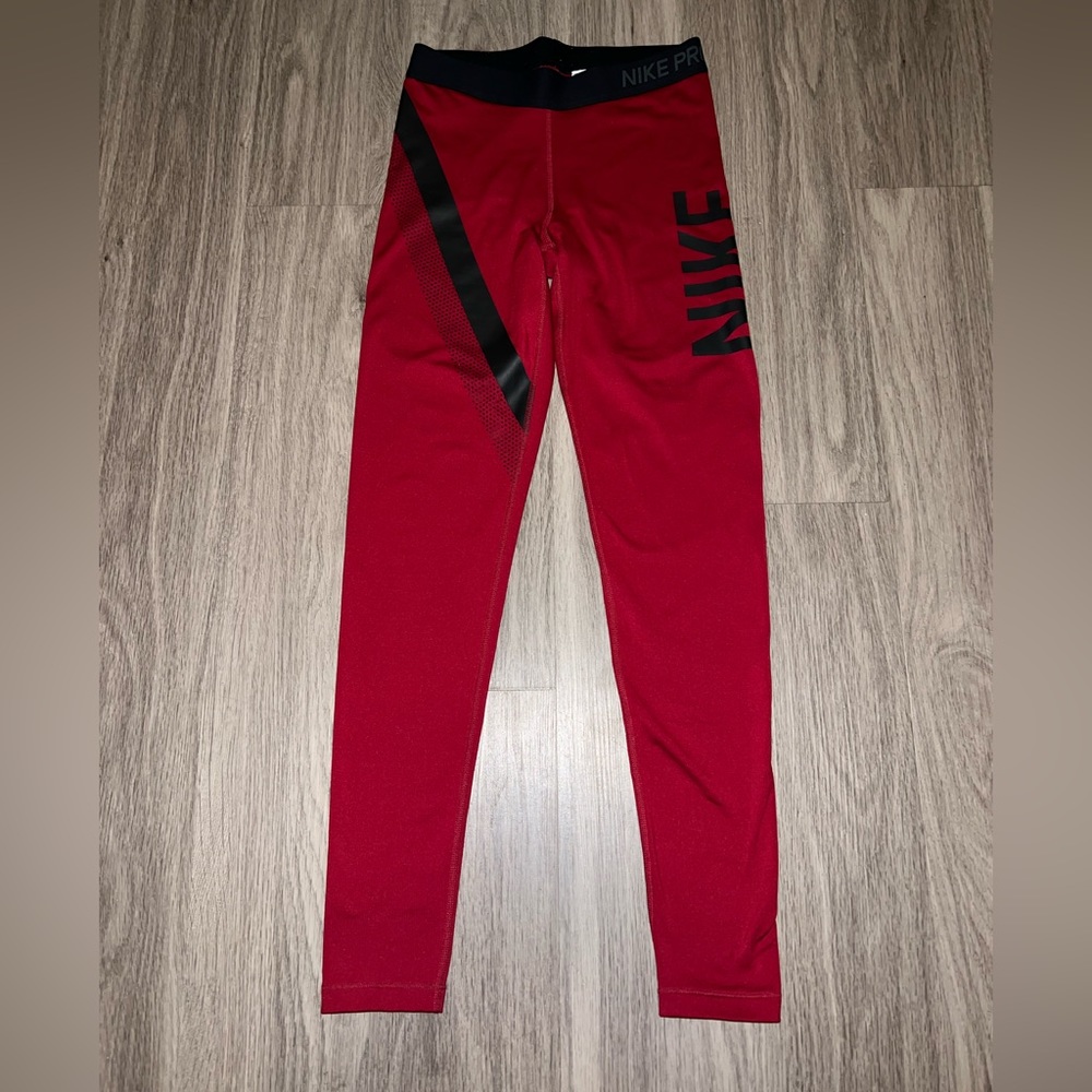 Nike Pro Leggings Red size Medium